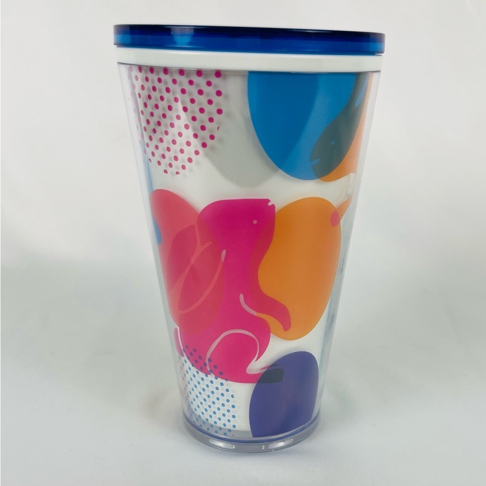 Starbucks Spring 2022 Bunny Hop Easter Egg Grande Tumbler 16oz Cup Pink Blue